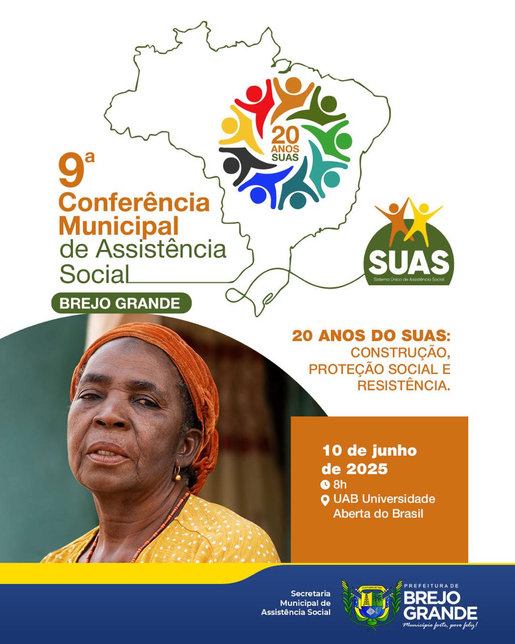 9ª Conferência Municipal de Assistência Social – Brejo Grande.
