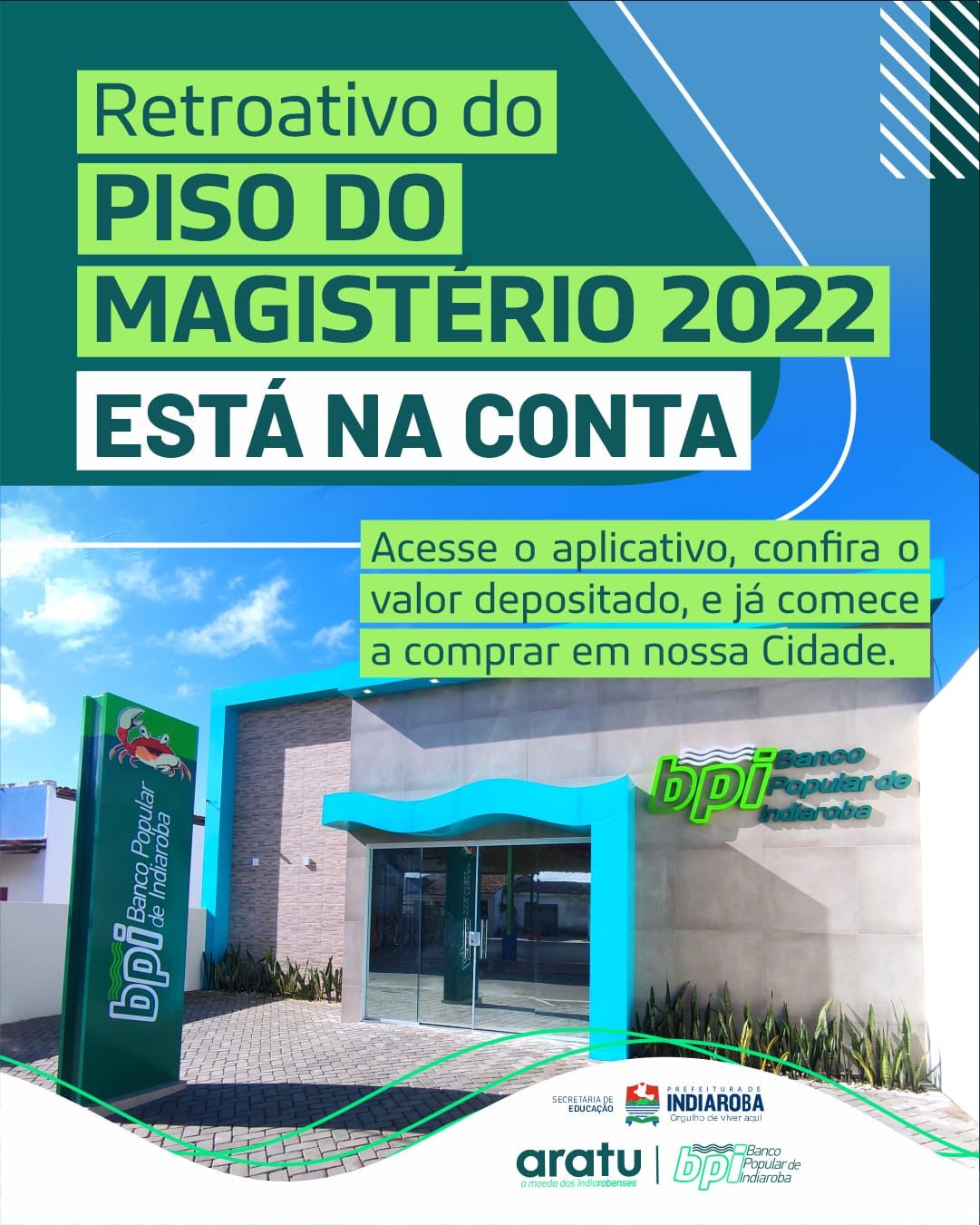 Retroativo do Piso do Magistério de 2022