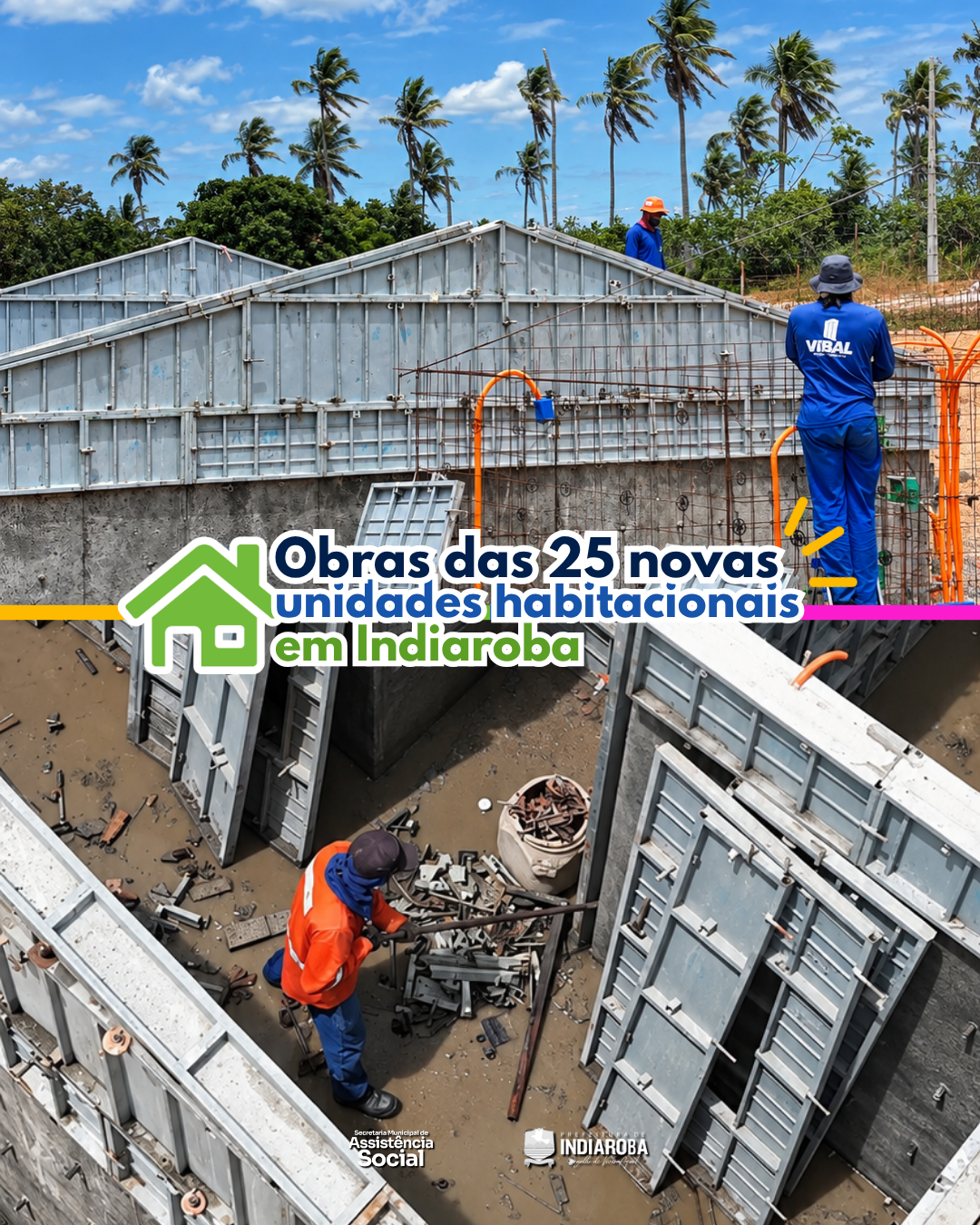 Foto 2 da notícia 🏠💚 Sonhos ganhando forma, dignidade virando realidade!