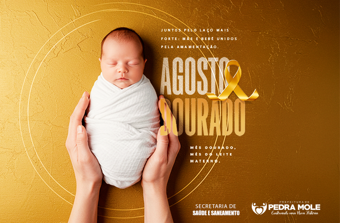 Agosto Dourado: Mês de Incentivo à Amamentação