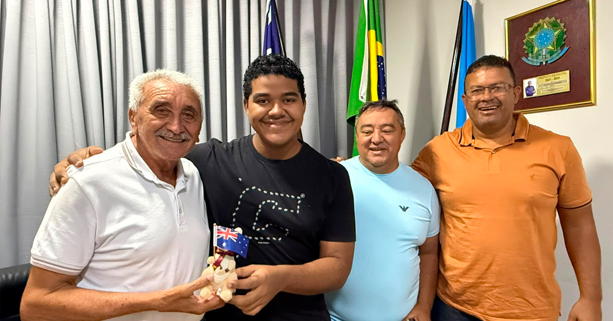 A Prefeitura de Pedra Mole parabeniza Allan por essa importante conquista