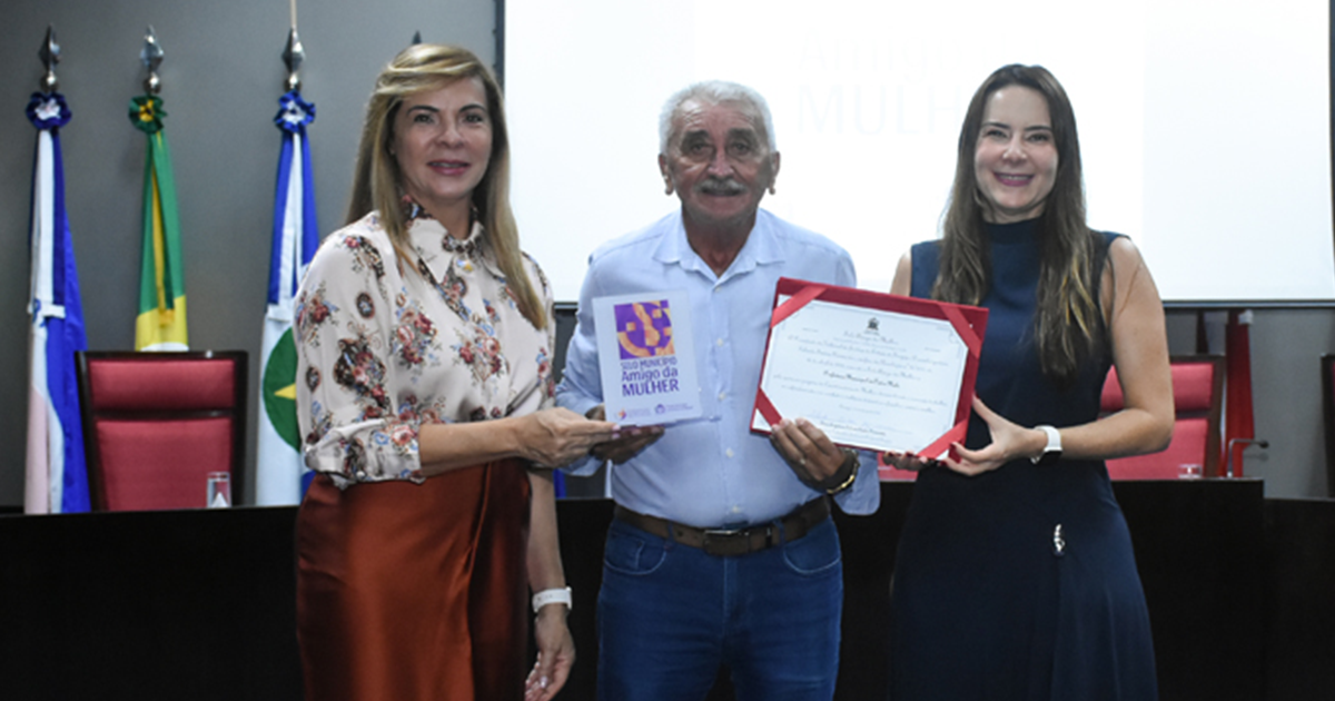 Município de Pedra Mole foi reconhecido com o Selo Amigo da Mulher