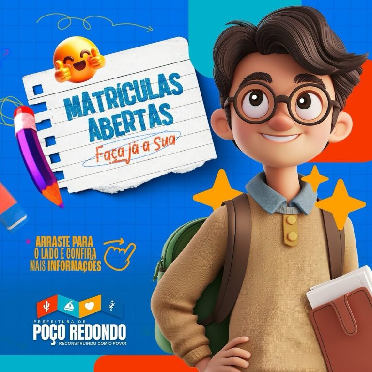 Foto da notícia 📚 Matrículas Abertas! 🎒