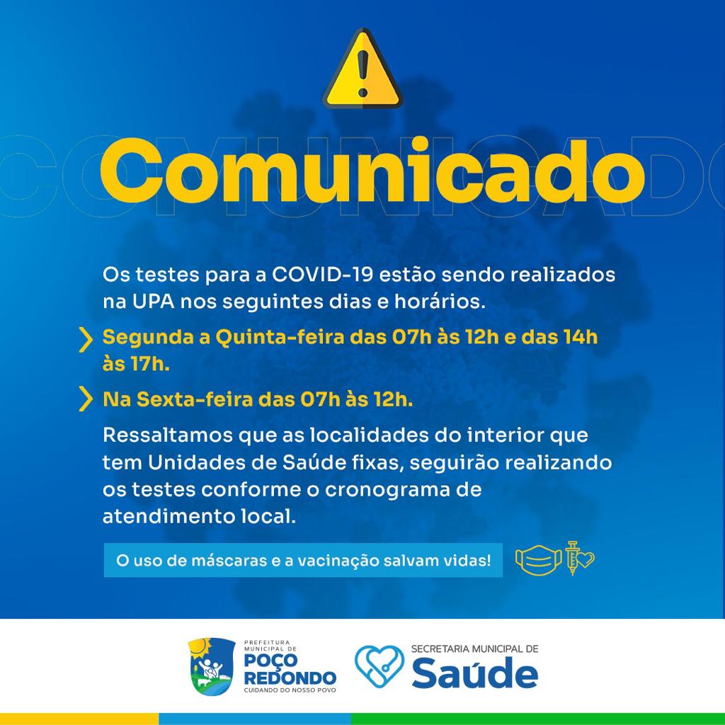 Comunicado - Covid-19