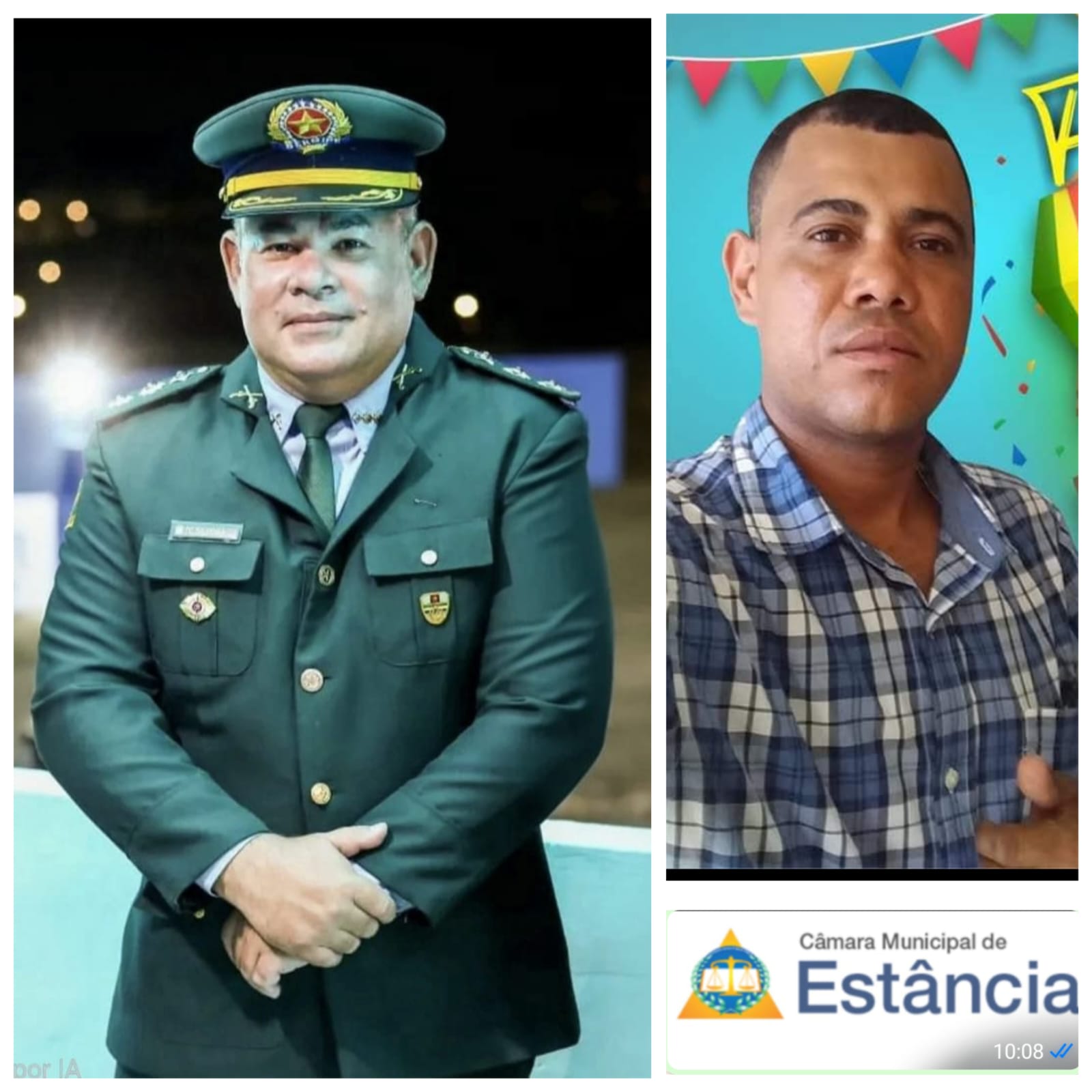 C O N V I T E   -  Título de Cidadania Estanciana e Palestra sobre as ações do BPRv/SE