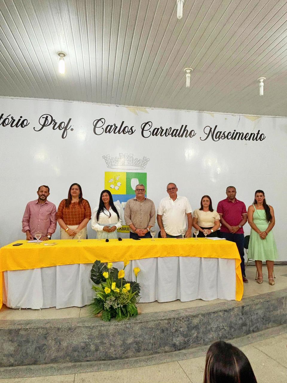 Foto da notícia Solenidade Oficial de Posse dos Conselhos Escolares das Unidades de Ensino da Rede Pública Municipal.