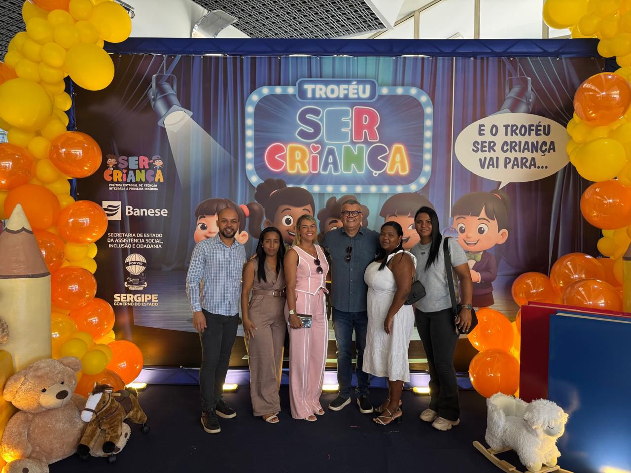 Foto da notícia A Prefeitura de Arauá recebeu o "Troféu Ser Criança"!