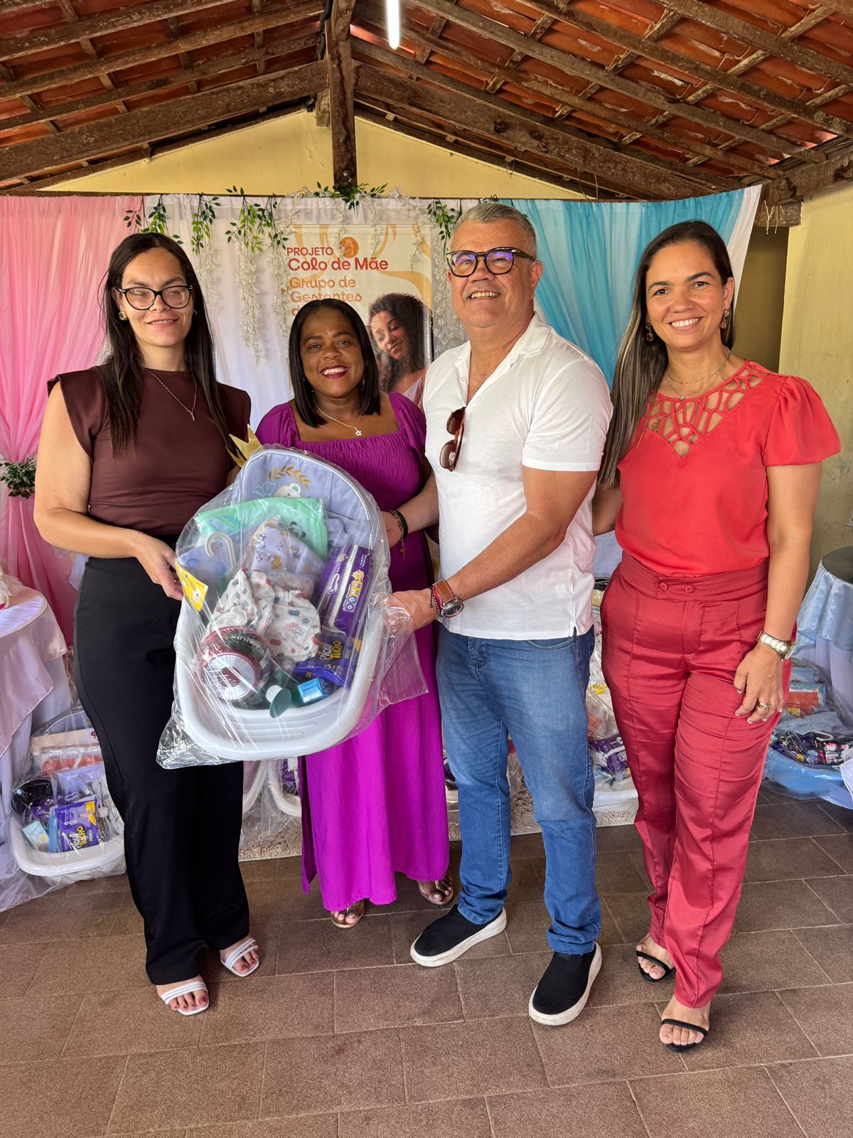 Foto da notícia Aconteceu o último encontro do Grupo de Gestantes “Colo de Mãe”