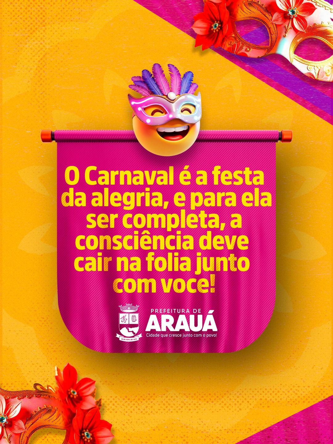 Foto da notícia 🎊🎉🎊Feliz Carnaval🎉🎊🎉