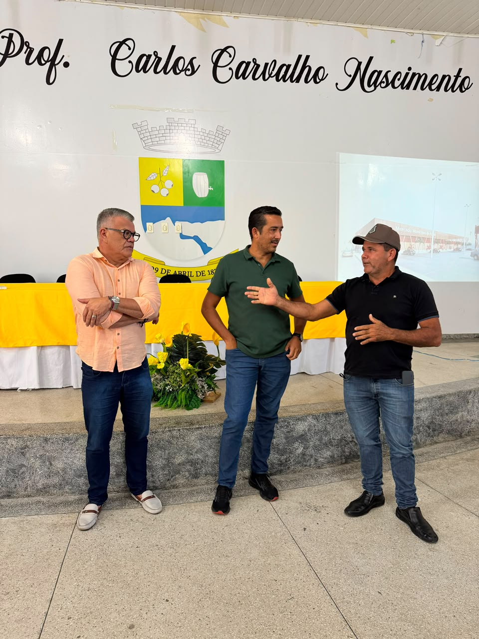 Foto da notícia Reunião com os Feirantes!
