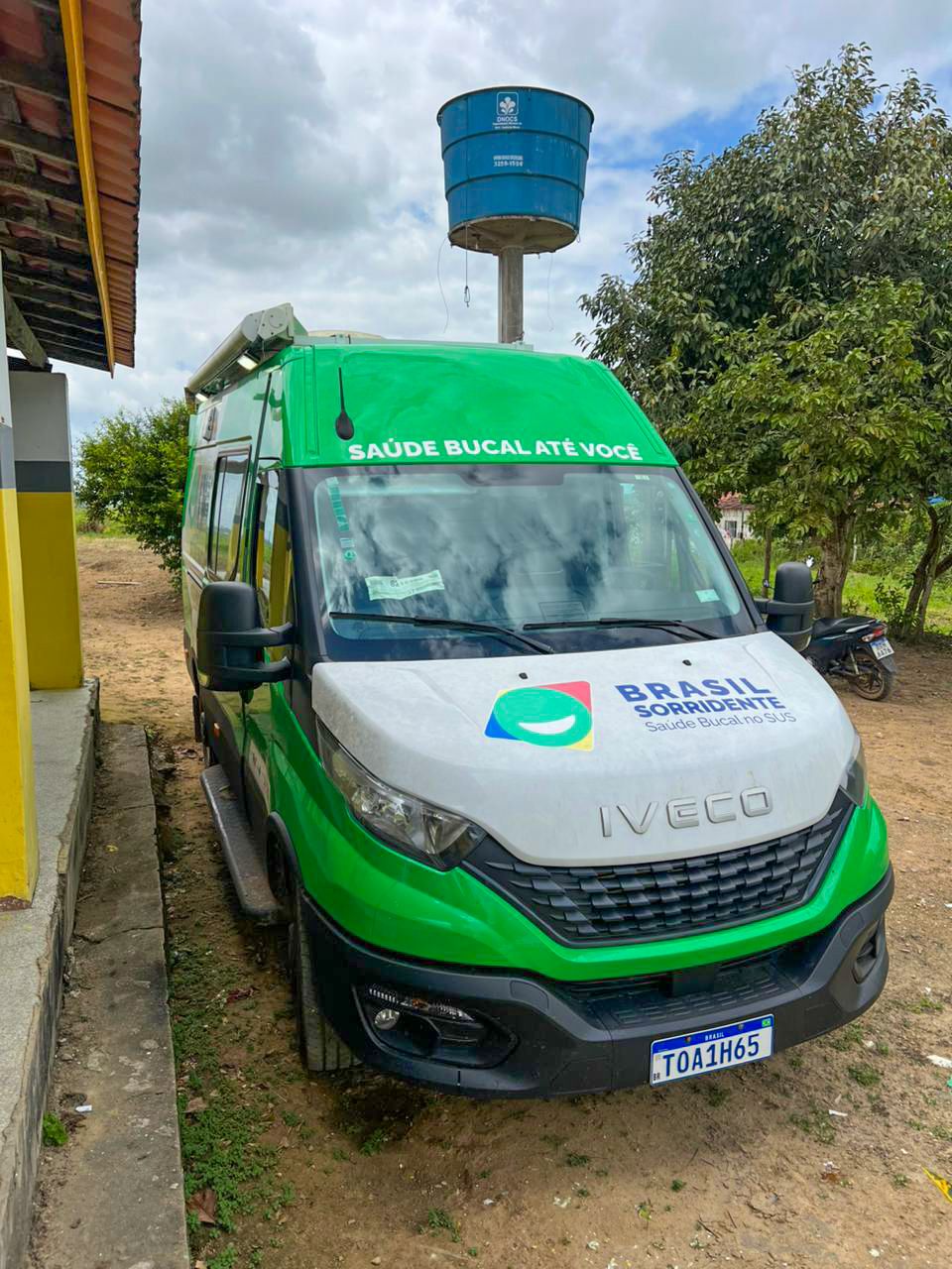 Foto 1 da notícia Odontomóvel em ação! 🚐🦷