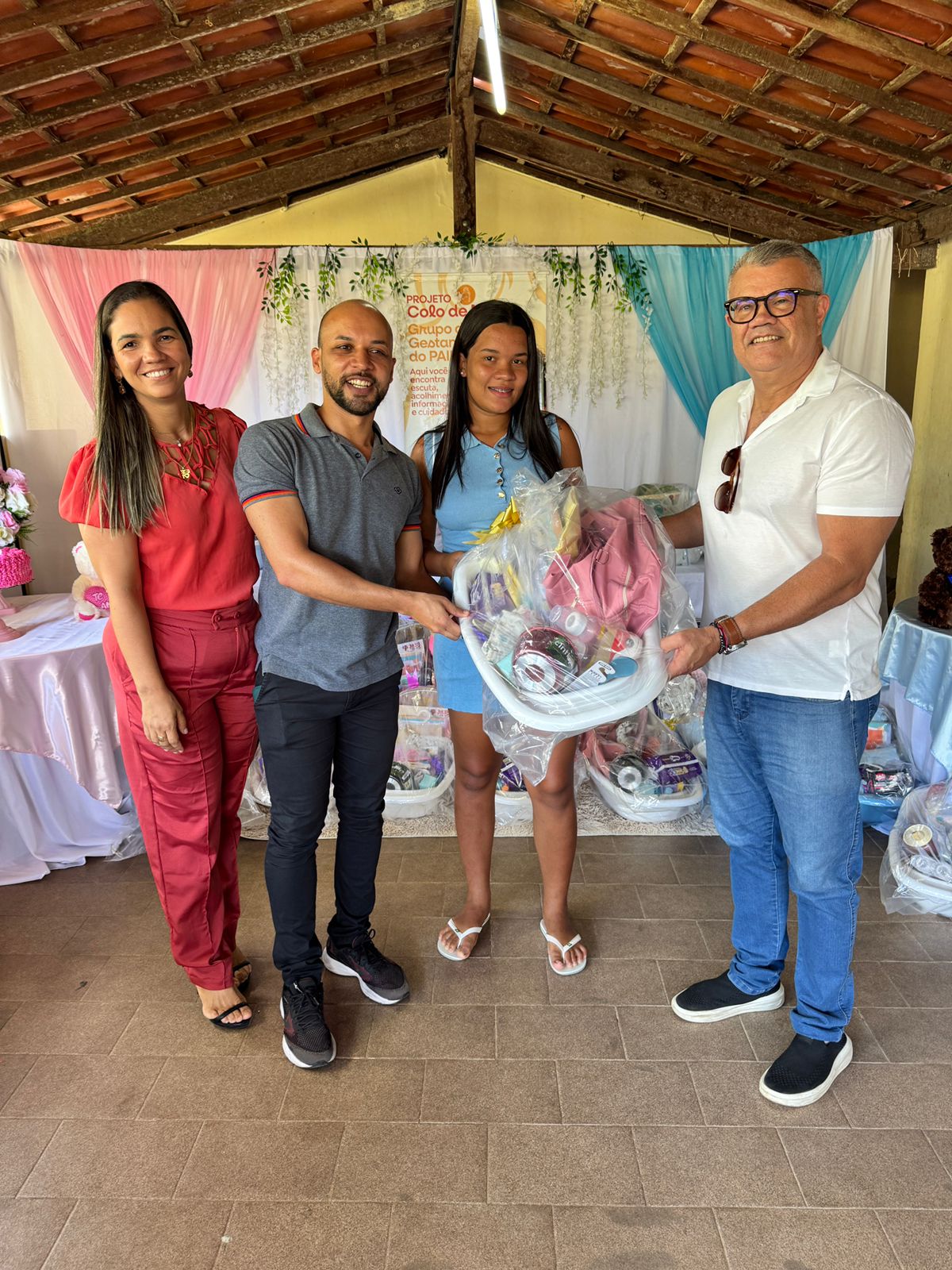 Foto da notícia Aconteceu o último encontro do Grupo de Gestantes “Colo de Mãe”