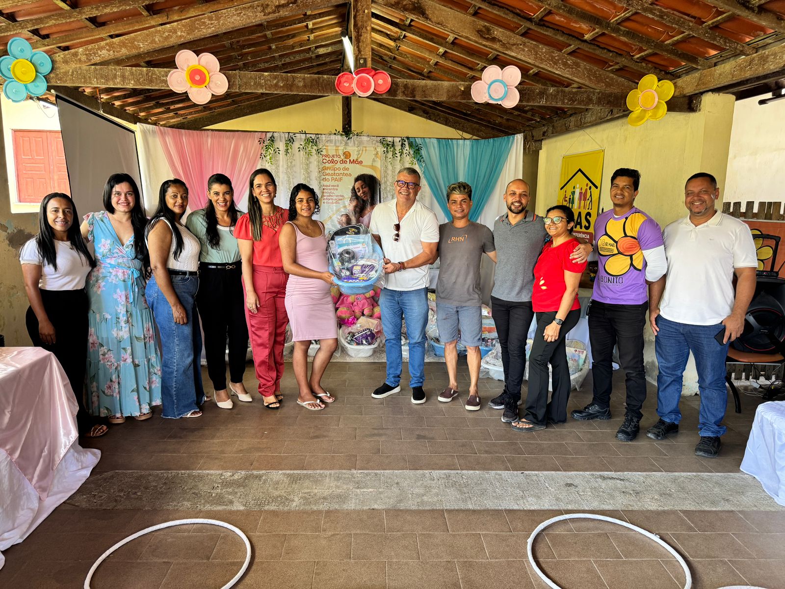 Aconteceu o último encontro do Grupo de Gestantes “Colo de Mãe”