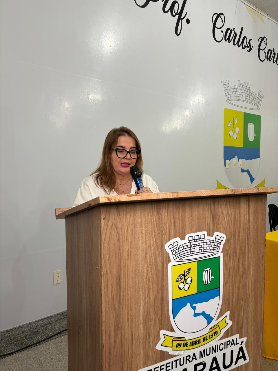 Foto da notícia Solenidade Oficial de Posse dos Conselhos Escolares das Unidades de Ensino da Rede Pública Municipal.