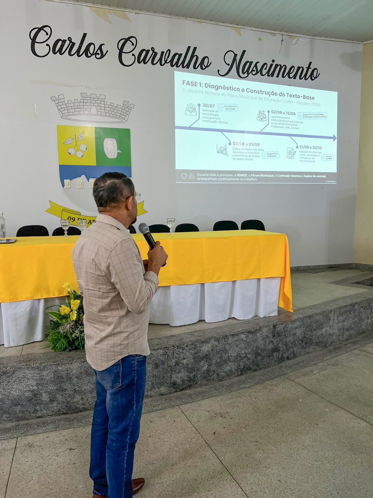 Foto 7 da notícia Apresentação do Diagnóstico Educacional 📚