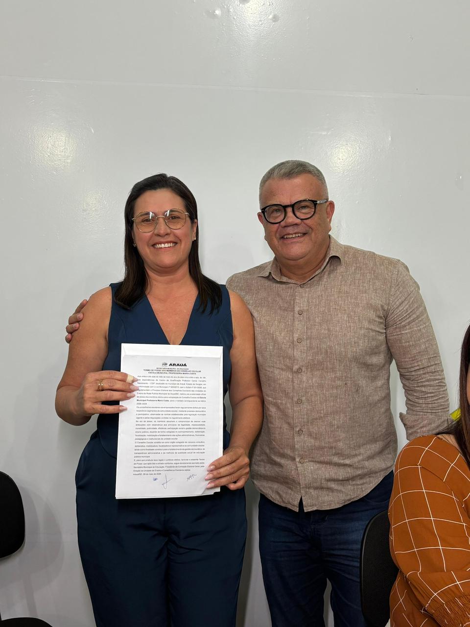 Foto da notícia Solenidade Oficial de Posse dos Conselhos Escolares das Unidades de Ensino da Rede Pública Municipal.