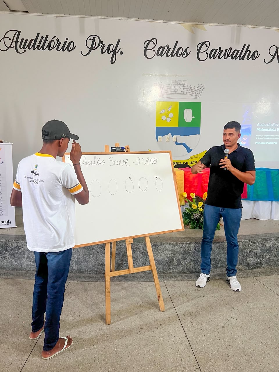 Foto 2 da notícia Aulão Preparatório para o SAESE 2026 ✨📚