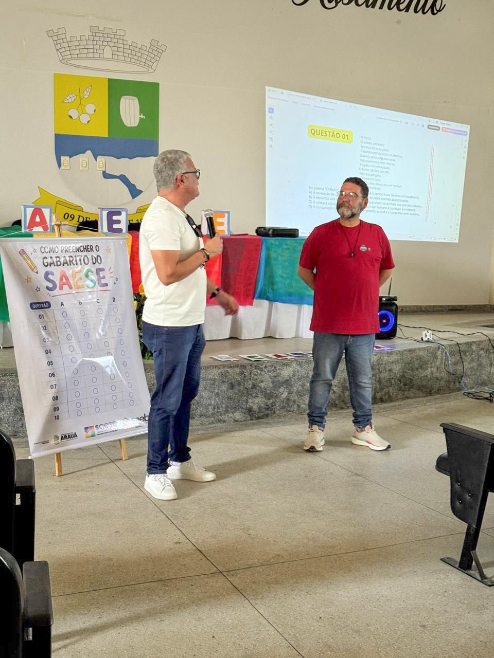 Foto 1 da notícia Aulão Preparatório para o SAESE 2026 ✨📚