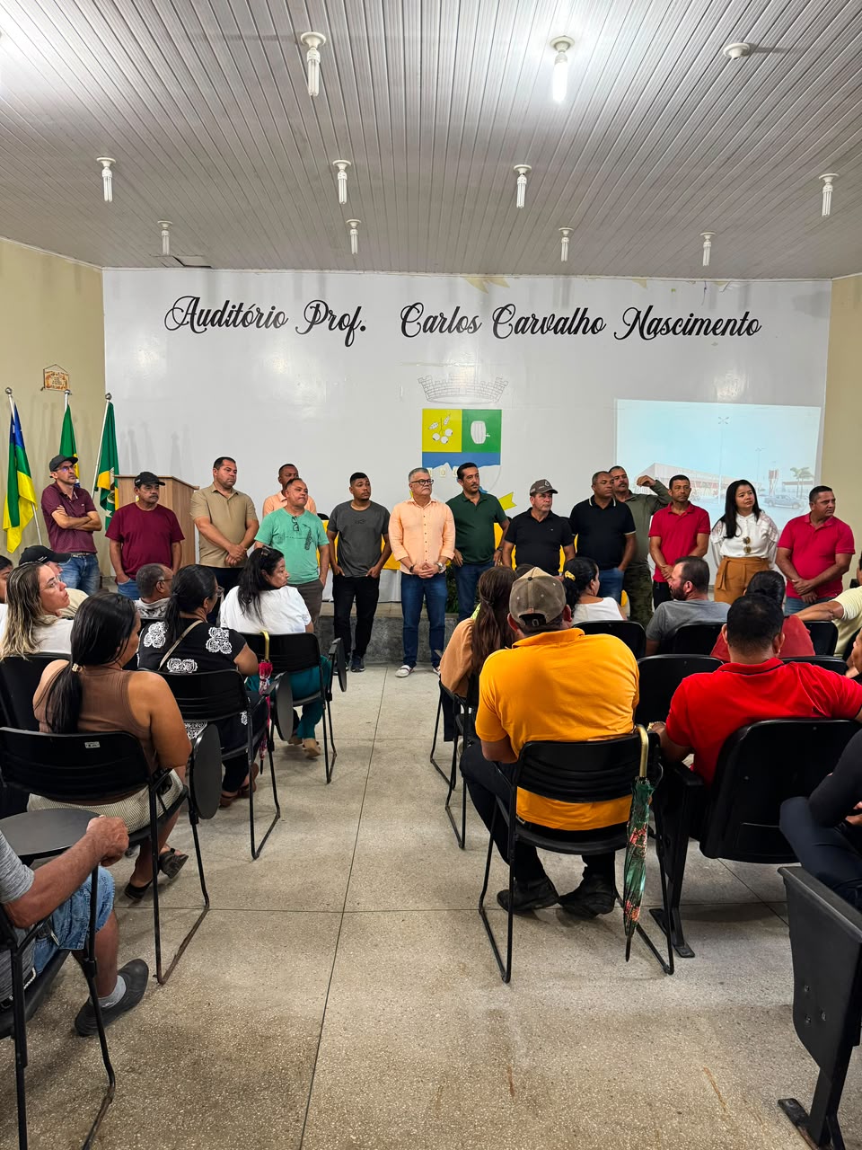 Foto da notícia Reunião com os Feirantes!