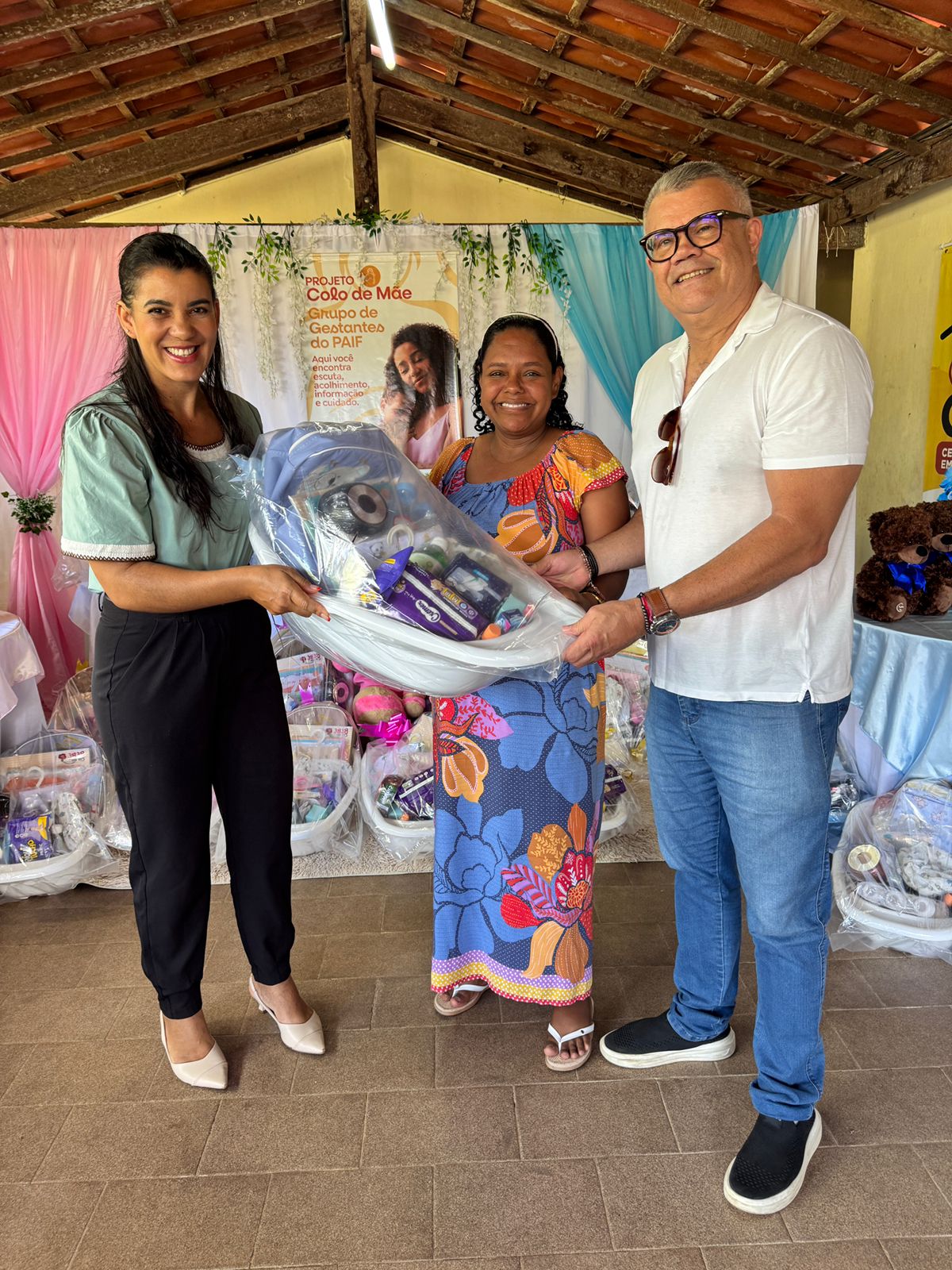 Foto da notícia Aconteceu o último encontro do Grupo de Gestantes “Colo de Mãe”