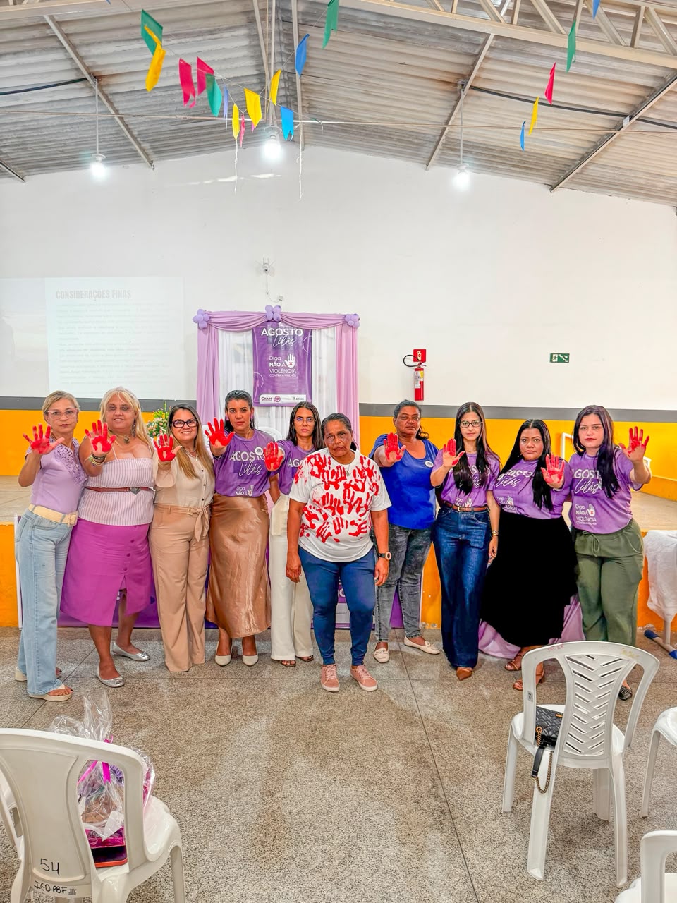 Foto 11 da notícia Agosto Lilás – Palestra Especial.