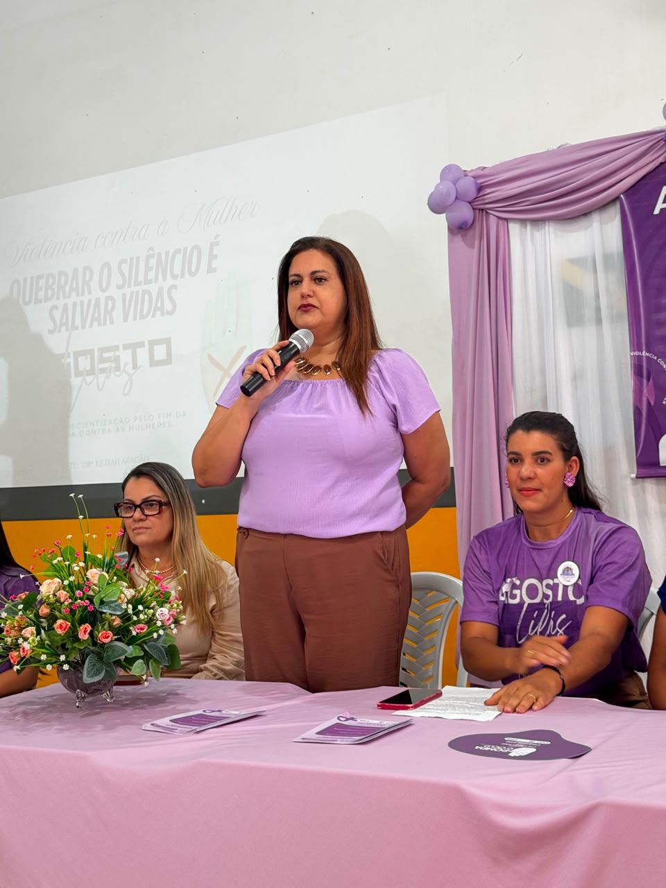 Agosto Lilás – Palestra Especial.