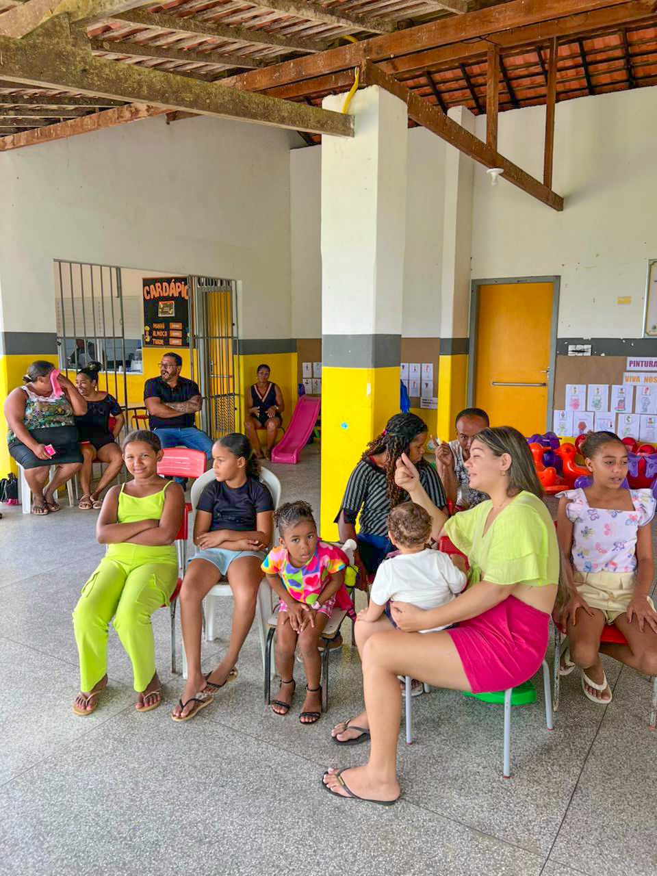 Foto 3 da notícia Odontomóvel em ação! 🚐🦷