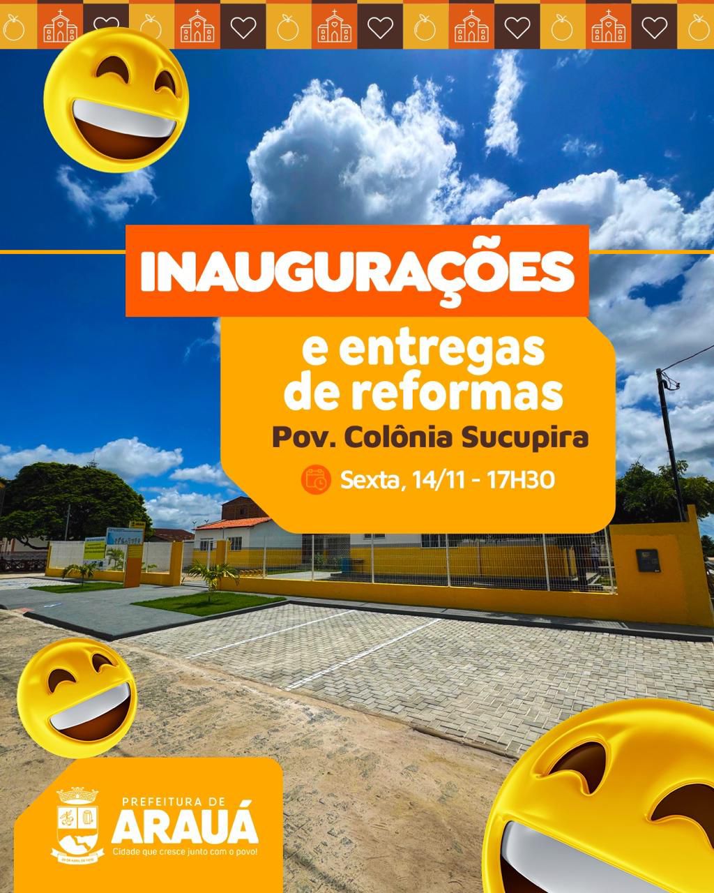 Mais avanços para o povo de Arauá!