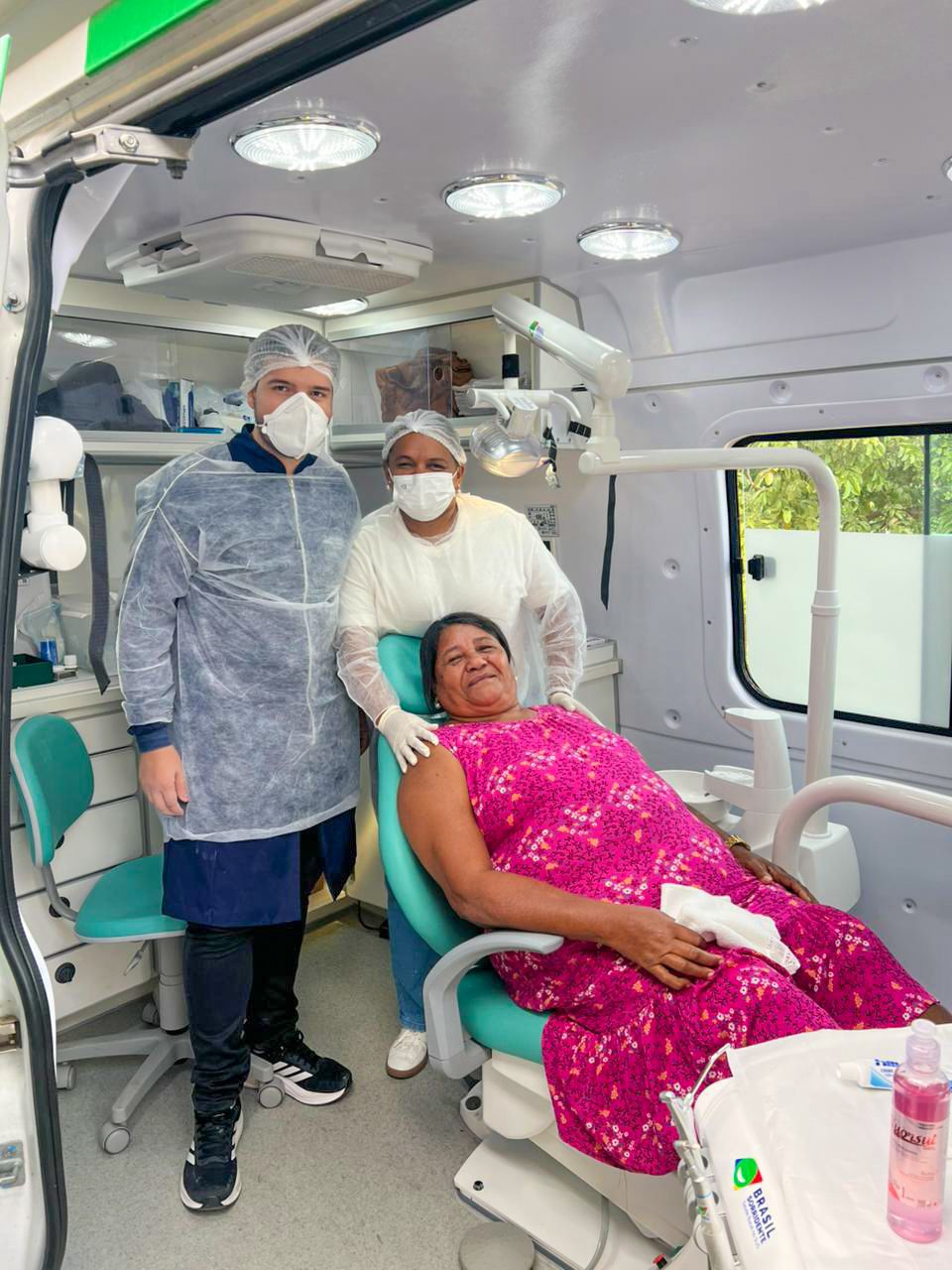 Foto 2 da notícia Odontomóvel em ação! 🚐🦷