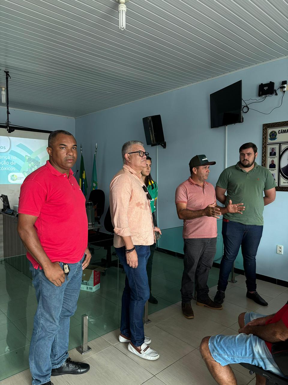 Foto da notícia Curso de aplicação de agrotóxicos.