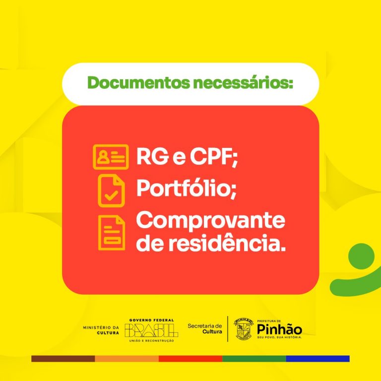 Foto da notícia EDITAIS PARA INSCRIÇÕES – LEI PAULO GUSTAVO