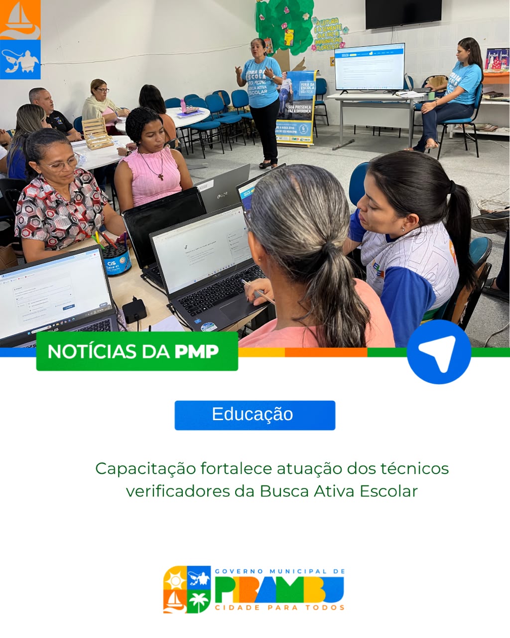 Foto 6 da notícia Capacitação fortalece atuação dos técnicos verificadores da Busca Ativa Escolar