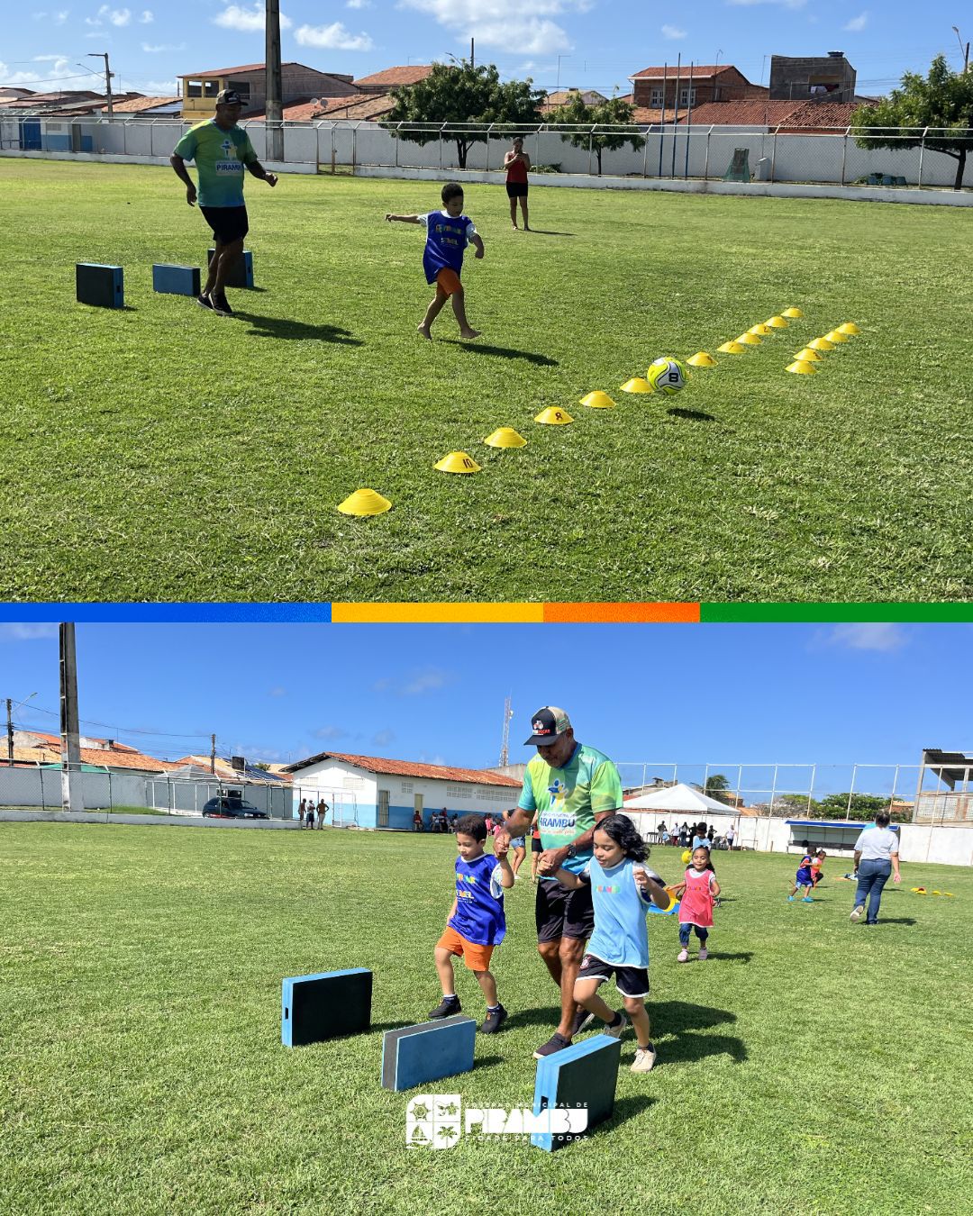 Foto da notícia Assistidos do TEA participam da ação "Estrelas do Campo"