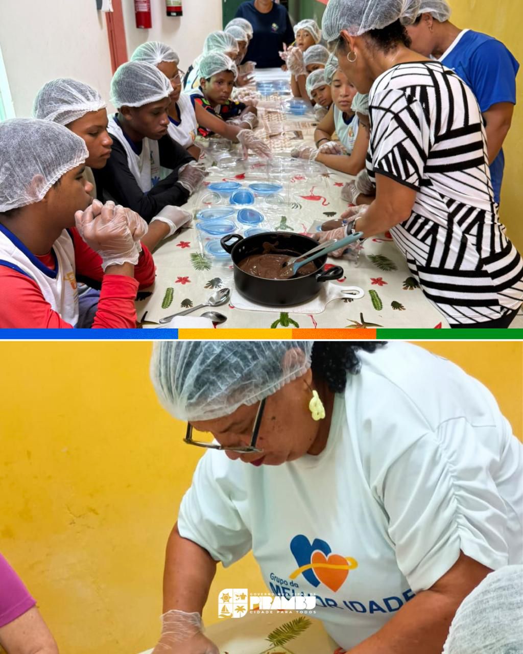 Foto da notícia Serviço de Convivência realiza Oficina de Páscoa e inicia entrega de ovos