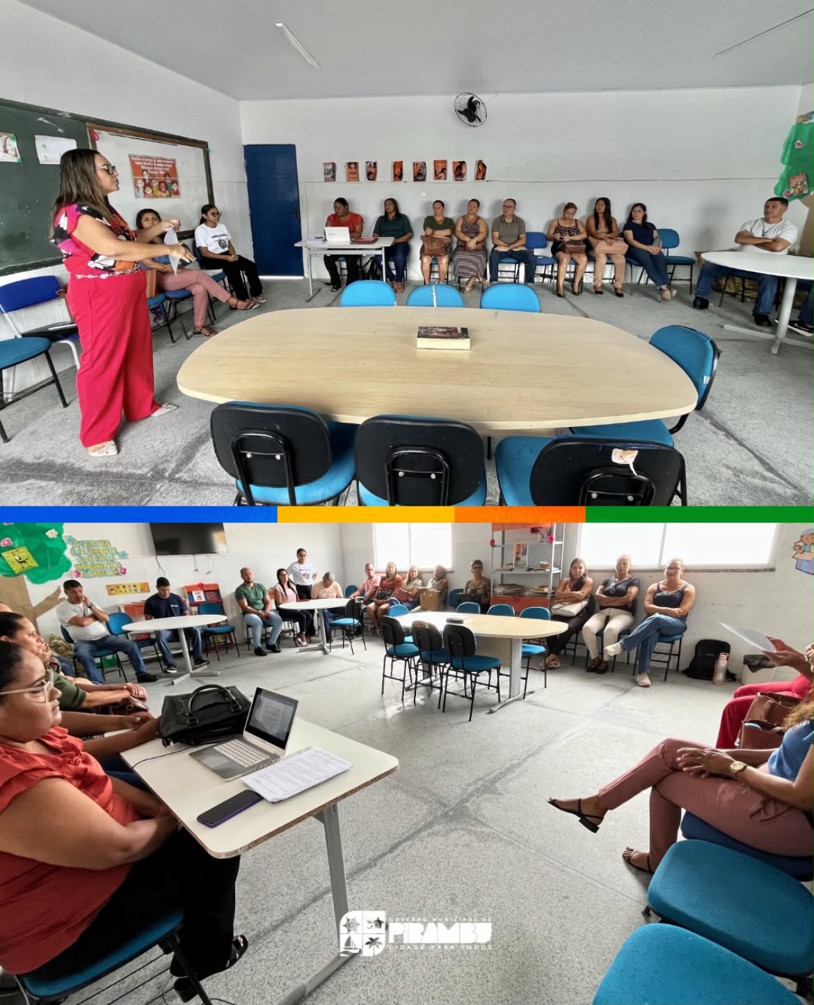 Foto 1 da notícia Posse dos membros do Fórum Municipal de Educação (FME)