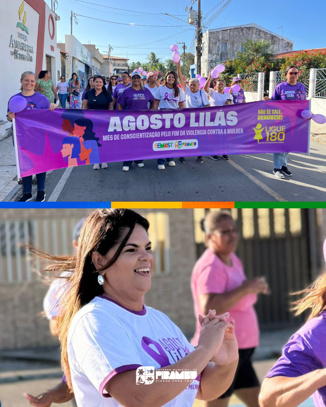 Caminhada Agosto Lilás