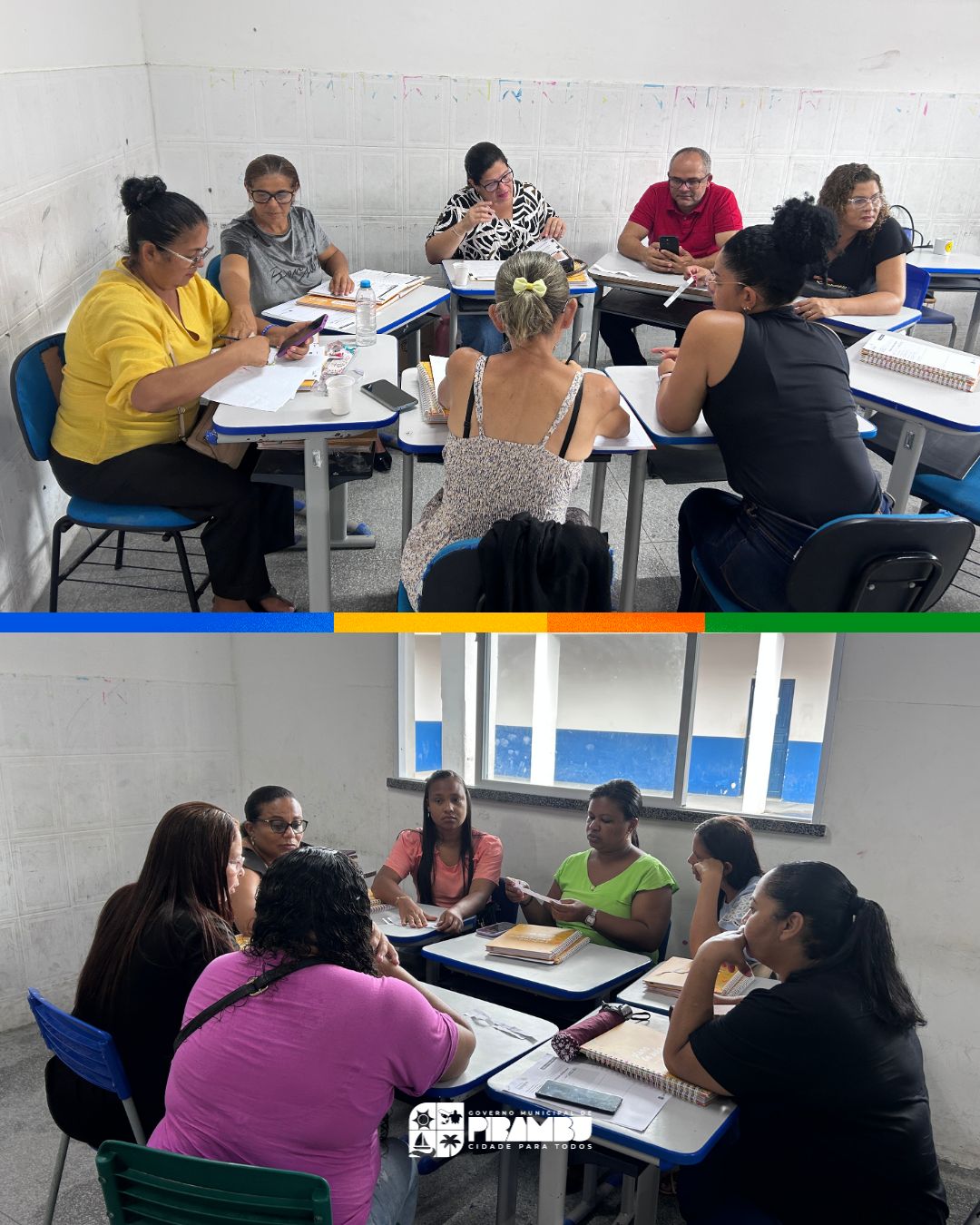 Foto da notícia Sensibilização e Encontro  Formativo na Escola Municipal Mário Trindade Cruz