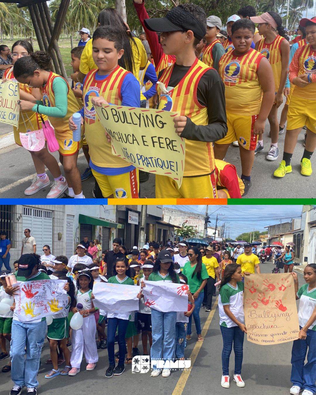 Foto da notícia 1ª Caminhada de Conscientização contra o Bullying