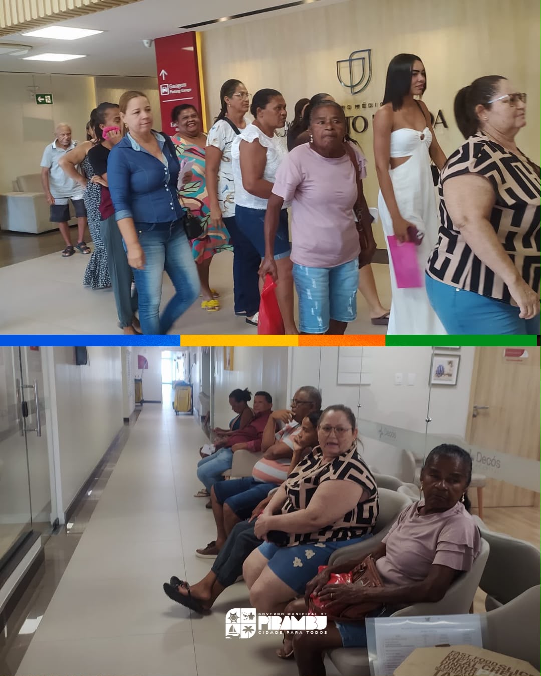Foto 2 da notícia Secretaria Municipal de Saúde da início às ações de realização de exames de ultrassonografia