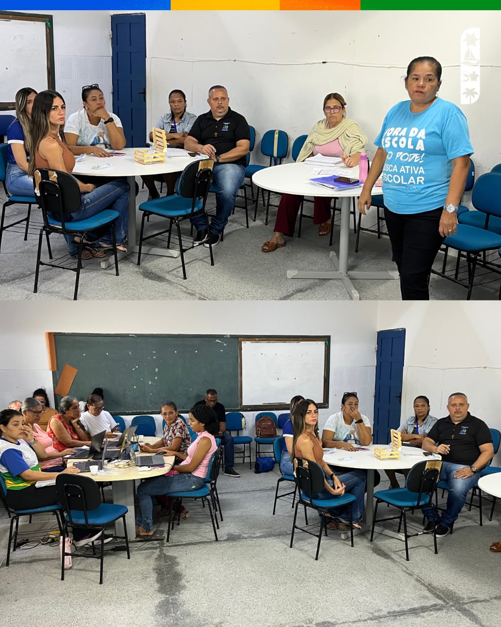 Foto 2 da notícia Capacitação fortalece atuação dos técnicos verificadores da Busca Ativa Escolar