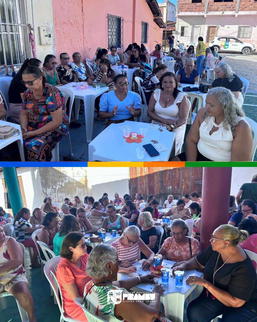 Foto da notícia Chá da Tarde em homenagem às mães do Grupo da Melhor Idade