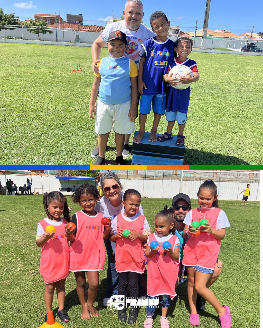 Foto da notícia Assistidos do TEA participam da ação "Estrelas do Campo"