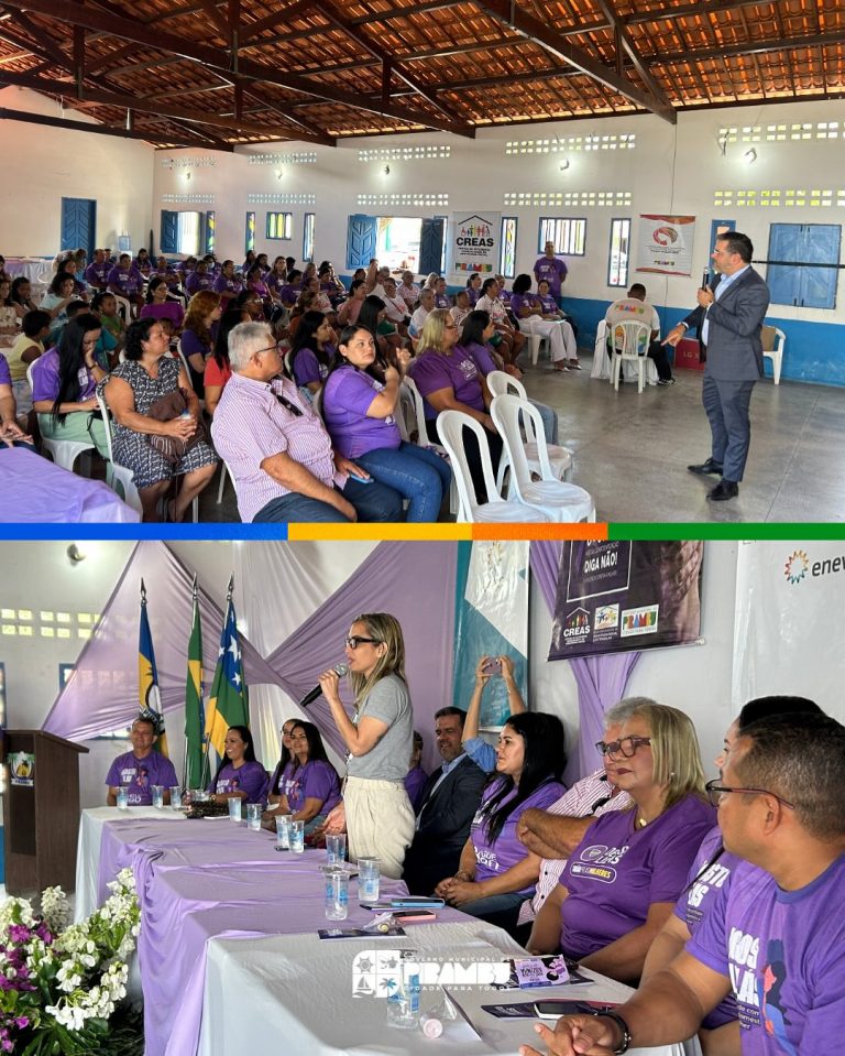 Foto da notícia AGOSTO LILÁS 💜