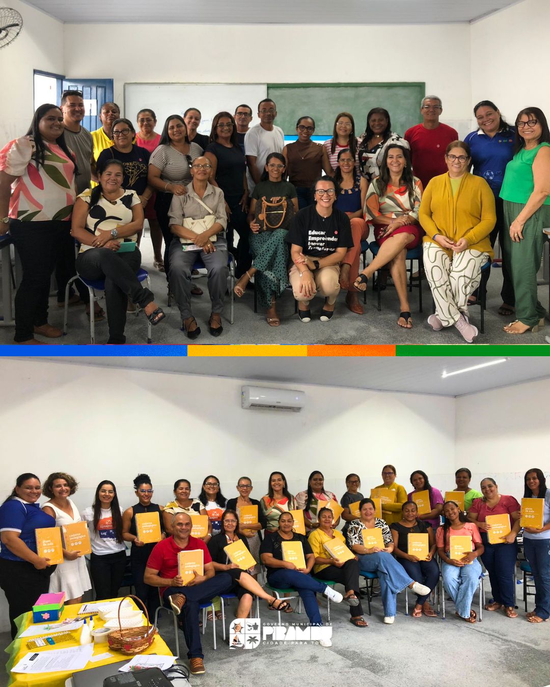 Sensibilização e Encontro  Formativo na Escola Municipal Mário Trindade Cruz