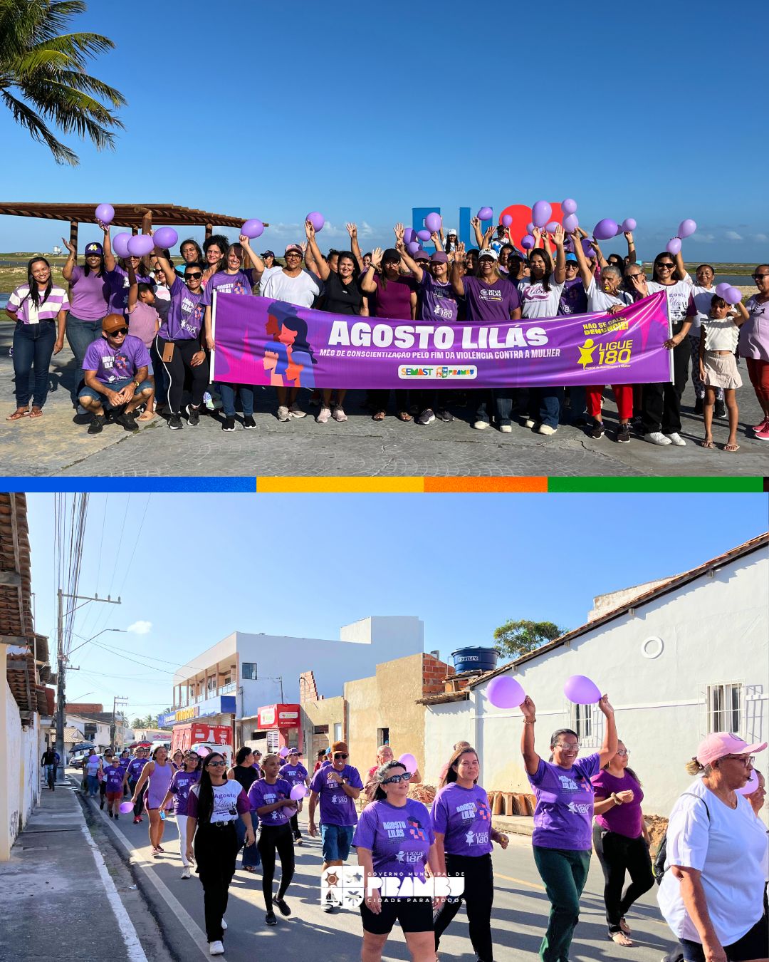 Foto 5 da notícia Caminhada Agosto Lilás