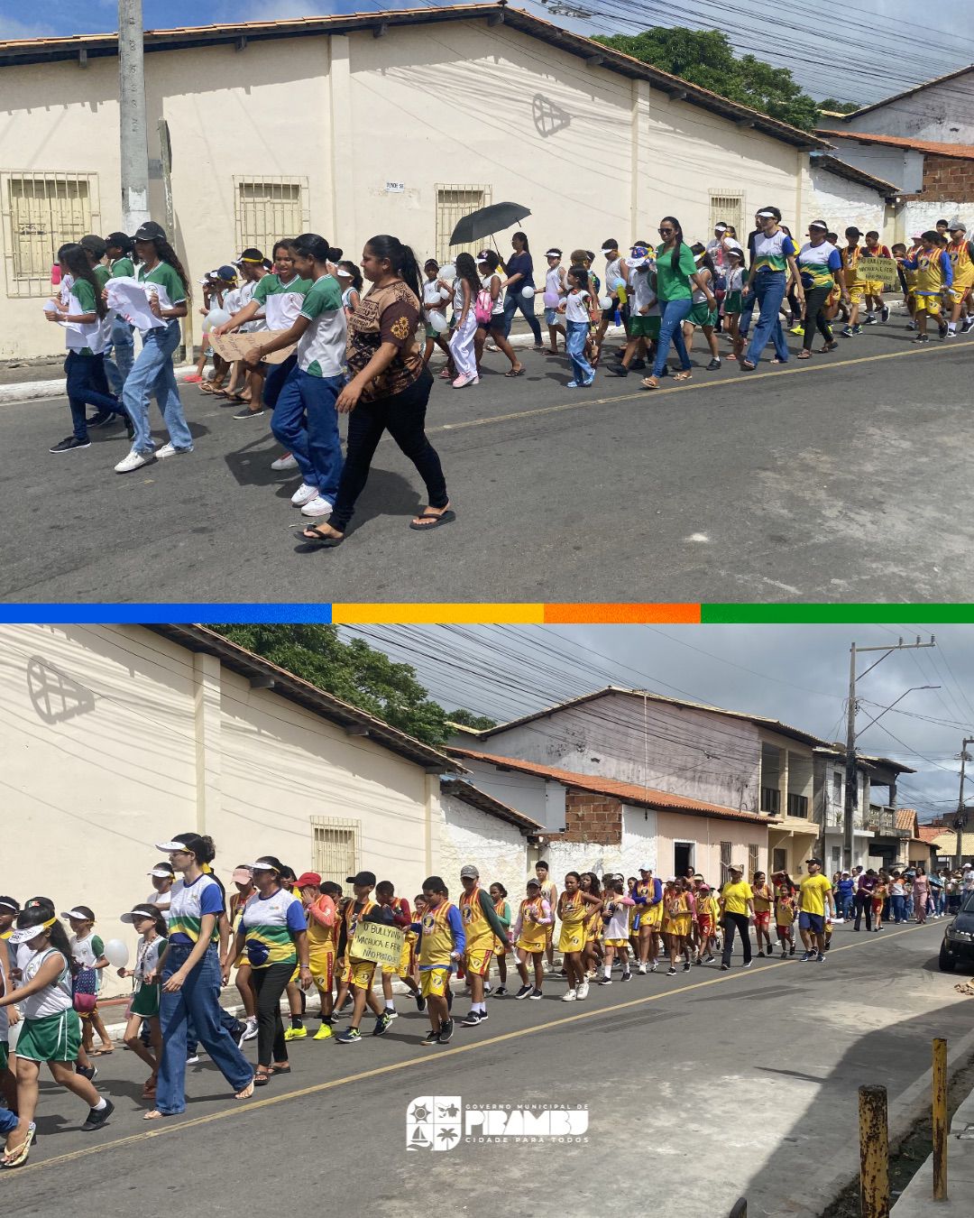 Foto da notícia 1ª Caminhada de Conscientização contra o Bullying