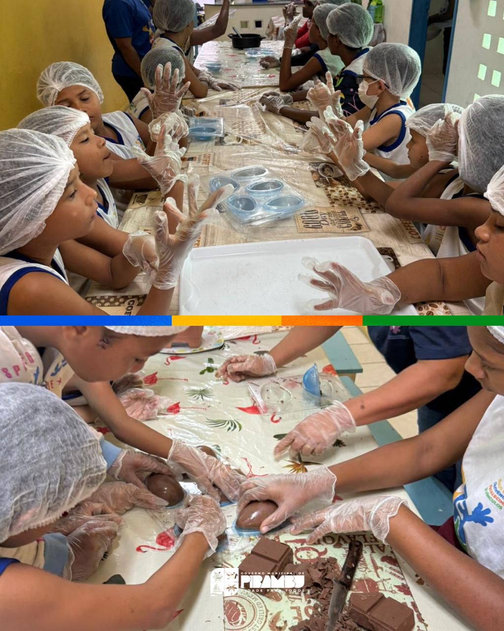 Foto da notícia Serviço de Convivência realiza Oficina de Páscoa e inicia entrega de ovos