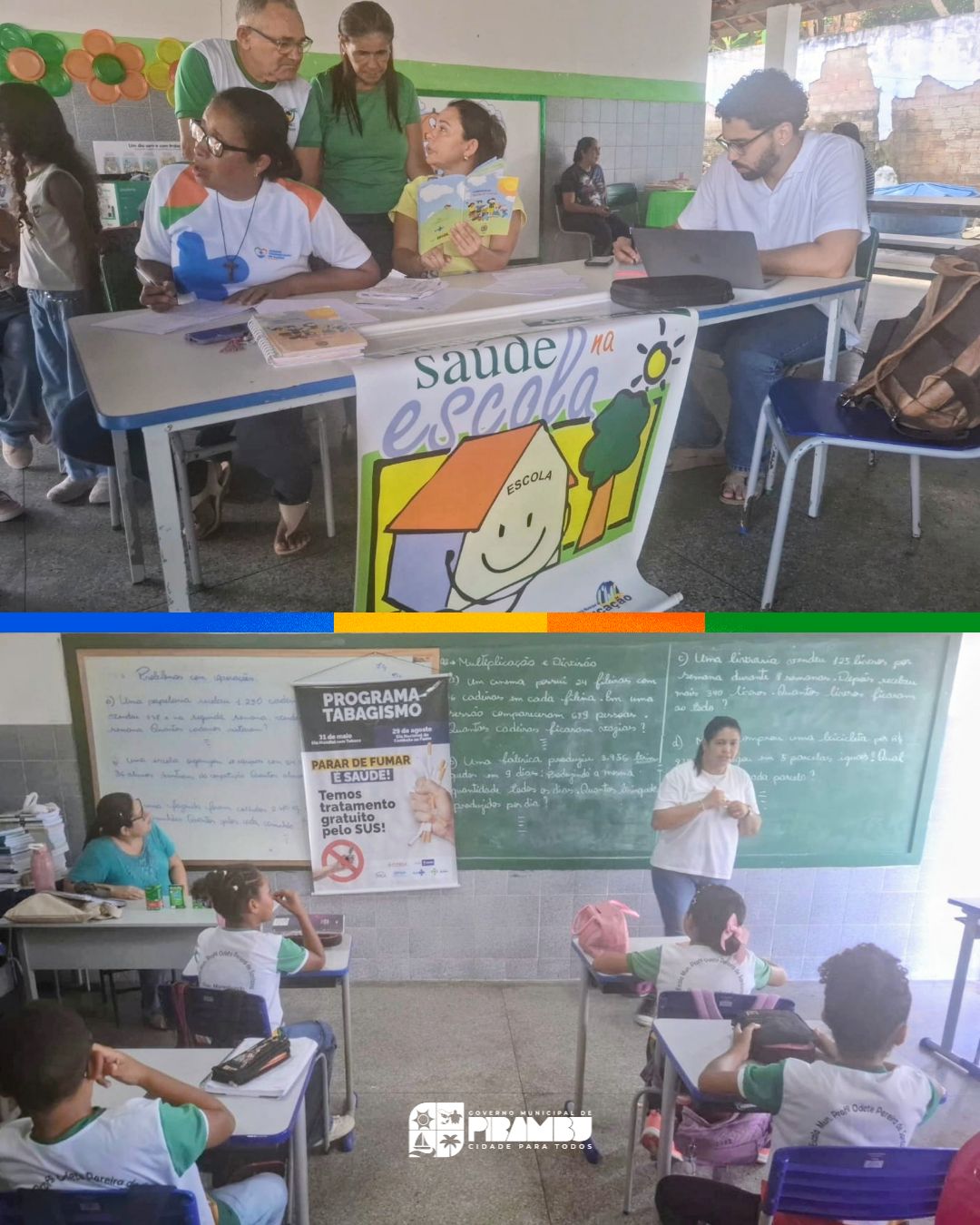 Foto da notícia Ação do Programa Saúde na Escola nos povoados