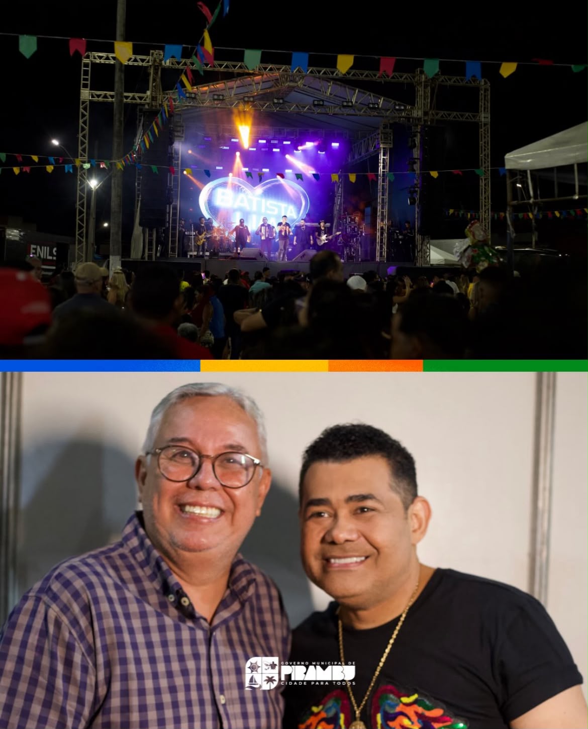 Pirambu viveu uma noite inesquecível na abertura do São João Antecipado 2026