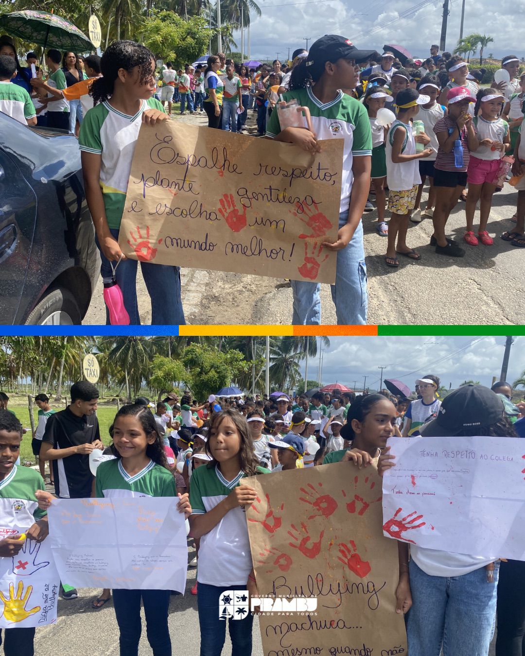 Foto da notícia 1ª Caminhada de Conscientização contra o Bullying